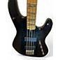 Used Overwater CONTEMPORARY J Trans Black Electric Bass Guitar