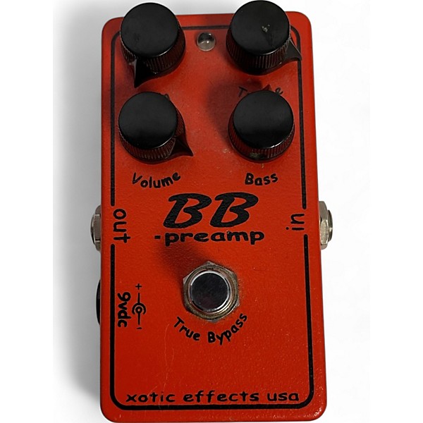 Used Xotic BB Preamp Overdrive Effect Pedal