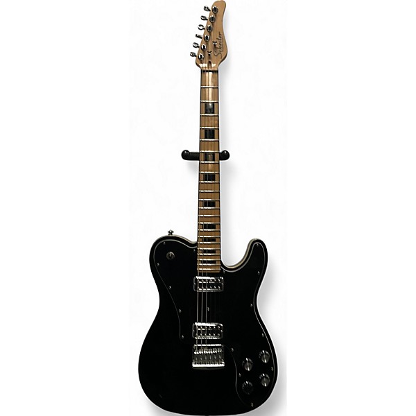 Used Schecter Guitar Research Used Schecter Guitar Research Diamond Series PT Black Solid Body Electric Guitar