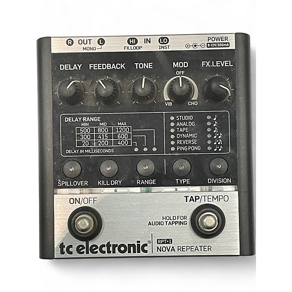 Used TC Electronic Nova Repeater Effect Pedal