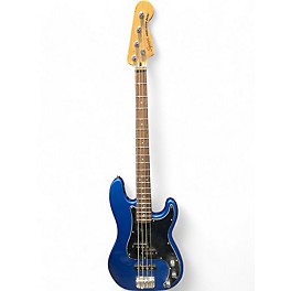 Used Squier Used Squier Precision Bass Baltic Blue Electric Bass Guitar