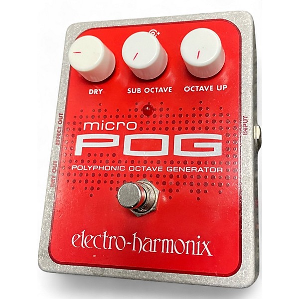 Used Electro-Harmonix Used Electro-Harmonix Micro Pog Polyphonic Octave Generator Effect Pedal