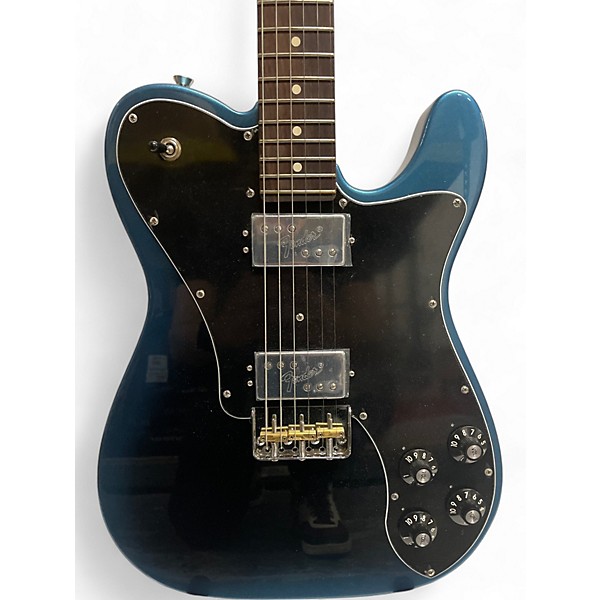 Used Fender Used Fender American Professional II Telecaster Deluxe Dark Night Solid Body Electric Guitar