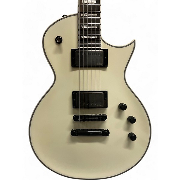 Used ESP Used ESP E-II Eclipse White Solid Body Electric Guitar