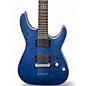 Used Schecter Guitar Research Used Schecter Guitar Research C1 Platinum Blue Solid Body Electric Guitar