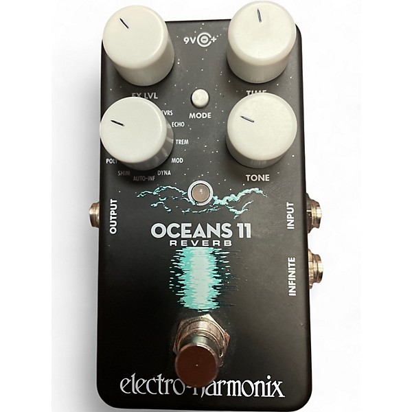 Used Electro-Harmonix Used Electro-Harmonix Oceans 11  Reverb Effect Pedal