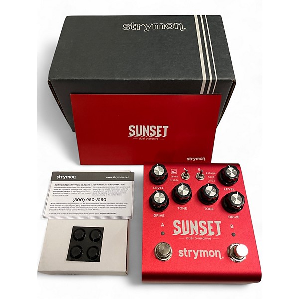 Used Strymon Used Strymon Sunset Overdrive Effect Pedal