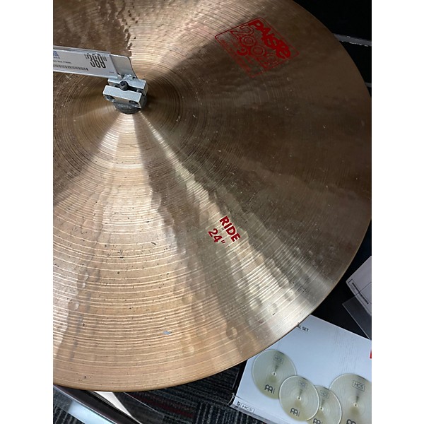 Used 2021 Paiste 24in 2002 Ride Cymbal