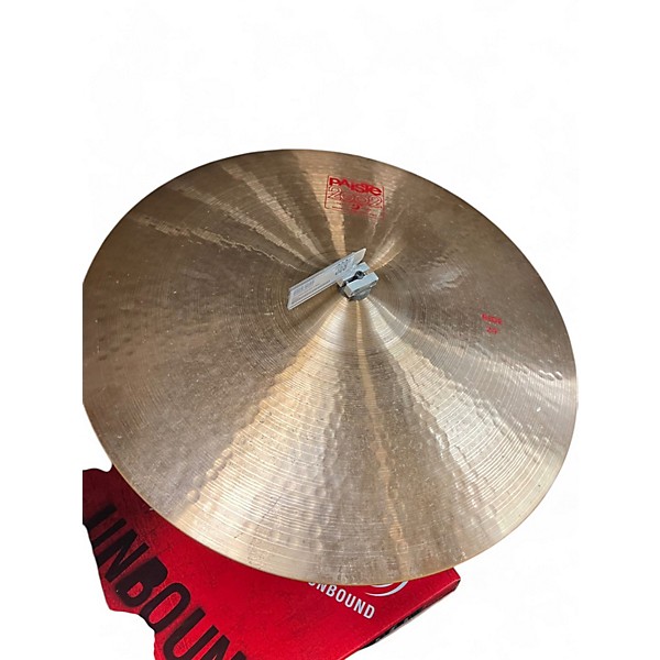 Used 2021 Paiste 24in 2002 Ride Cymbal