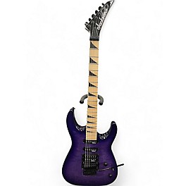 Used Jackson Used Jackson JS34Q Dinky Trans Purple Solid Body Electric Guitar