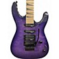 Used Jackson Used Jackson JS34Q Dinky Trans Purple Solid Body Electric Guitar