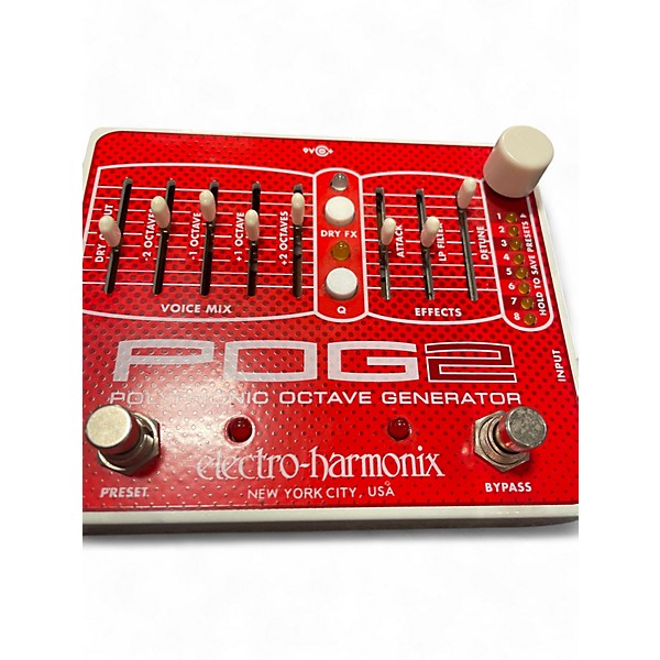 Used Electro-Harmonix Used Electro-Harmonix Pog2 Polyphonic Octave Generator Effect Pedal