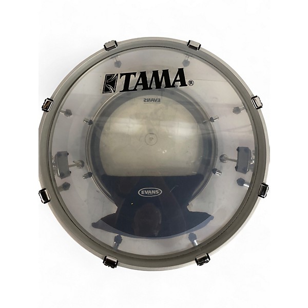 Used TAMA 5 Piece Silverstar Mirage Acrylic Drum Kit