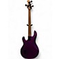 Used Sterling by Music Man Used Sterling by Music Man Ray34 Purple sparkle Electric Bass Guitar