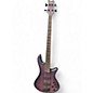 Used Schecter Guitar Research Used Schecter Guitar Research Stiletto Studio 4 Transparent Purple Electric Bass Guitar thumbnail