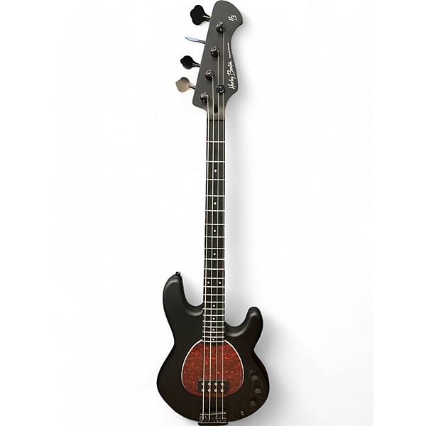 Used Harley Benton Used Harley Benton Deluxe Series Black Electric Bass Guitar