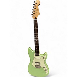 Used Fender Used Fender Duo Sonic HS Surf Green Solid Body Electric Guitar