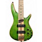 Used Ibanez Used Ibanez PREMIUM SR5FMDX SDGR Trans Green Electric Bass Guitar