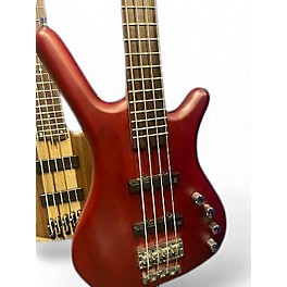 Used RockBass by Warwick CORVETTE RED Electric Bass Guitar