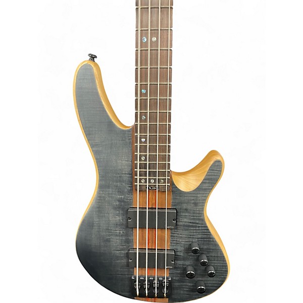 Used Schecter Guitar Research Used Schecter Guitar Research charles bertould cb-4 transparent black Electric Bass Guitar