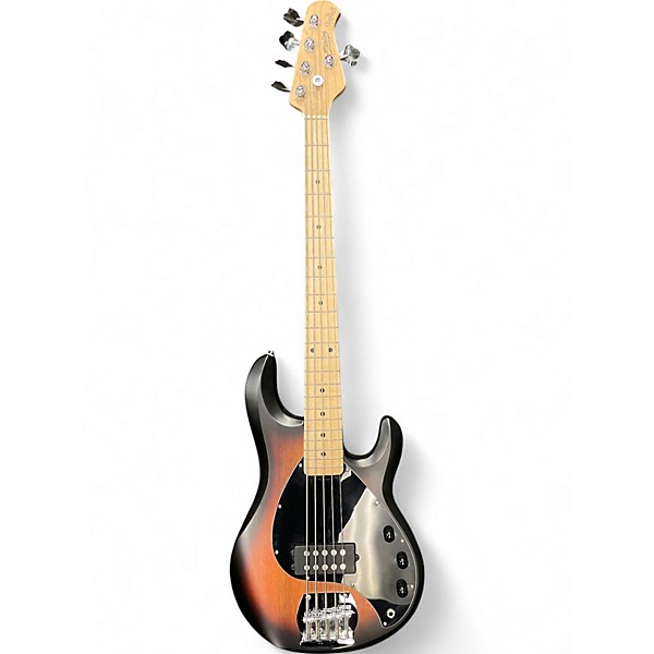 Used Sterling by Music Man Used Sterling by Music Man Ray5 5 String 2 Tone Sunburst Electric Bass Guitar