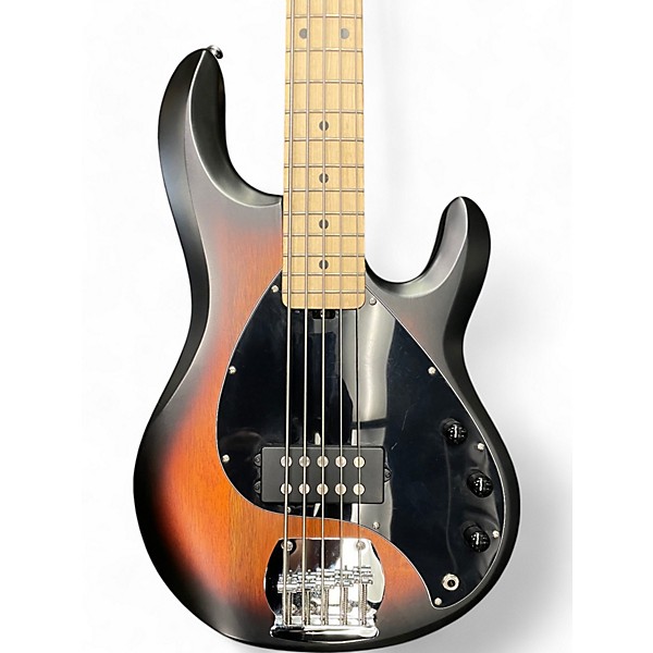 Used Sterling by Music Man Used Sterling by Music Man Ray5 5 String 2 Tone Sunburst Electric Bass Guitar