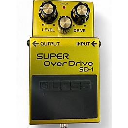 Used BOSS Used BOSS SD1 Super Overdrive 50th Anniversary  Effect Pedal