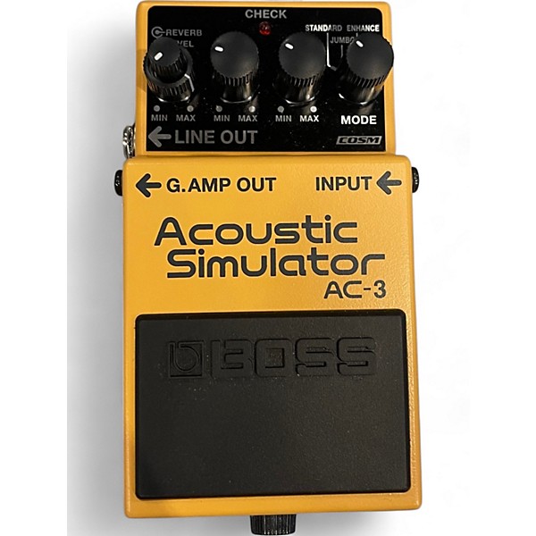 Used BOSS Used BOSS AC3 Acoustic Simulator Effect Pedal