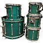 Used Ludwig 5 Piece Classic Maple Loch Ness Green Drum Kit thumbnail