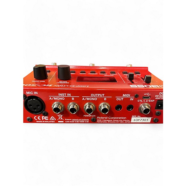 Used BOSS RC-500 Pedal