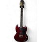 Used Epiphonehone Used Epiphonehone sg Wine Red Solid Body Electric Guitar thumbnail