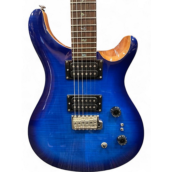 Used PRS Used PRS 35th Anniversary Custom 24 Faded Blue Burst Solid Body Electric Guitar