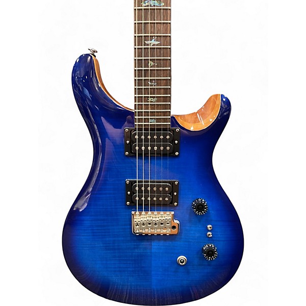 Used PRS Used PRS 35th Anniversary Custom 24 Faded Blue Burst Solid Body Electric Guitar