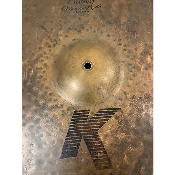 Used Zildjian Used Zildjian K custom Organic Ride Cymbal