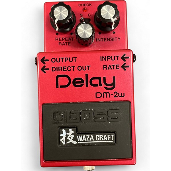 Used BOSS DM2W Delay Waza Craft Effect Pedal