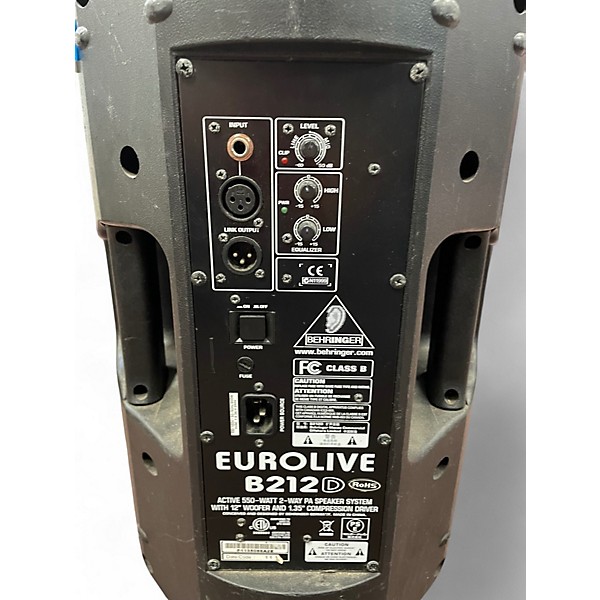 Used Behringer Used Behringer Eurolive B212D Powered Speaker