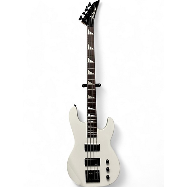 Used Jackson Used Jackson JS2 Concert White Electric Bass Guitar