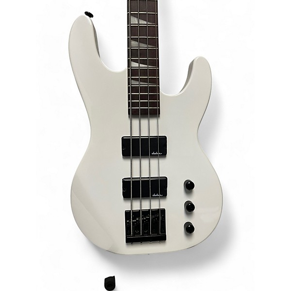 Used Jackson Used Jackson JS2 Concert White Electric Bass Guitar