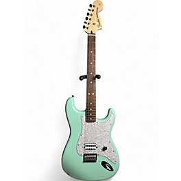 Used Fender Tom Delonge Signature Stratocaster Seafoam Green Solid Body Electric Guitar