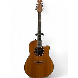 Used Ovation 1777-4GC Natural Acoustic Electric Guitar