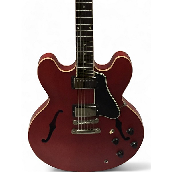 Used Gibson Used Gibson ES335 Satin Dakota Red Hollow Body Electric Guitar