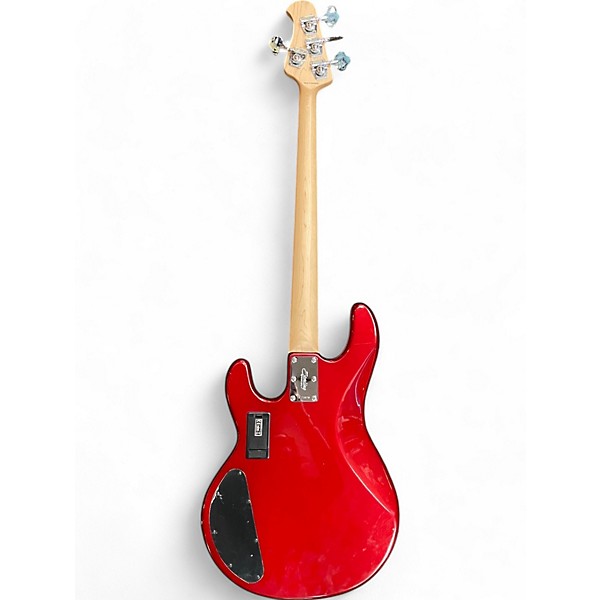 Used Sterling by Music Man Used Sterling by Music Man Ray4HH Candy Apple Red Electric Bass Guitar