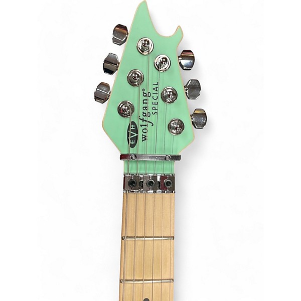 Used EVH Wolfgang Special Seafoam Green Solid Body Electric Guitar