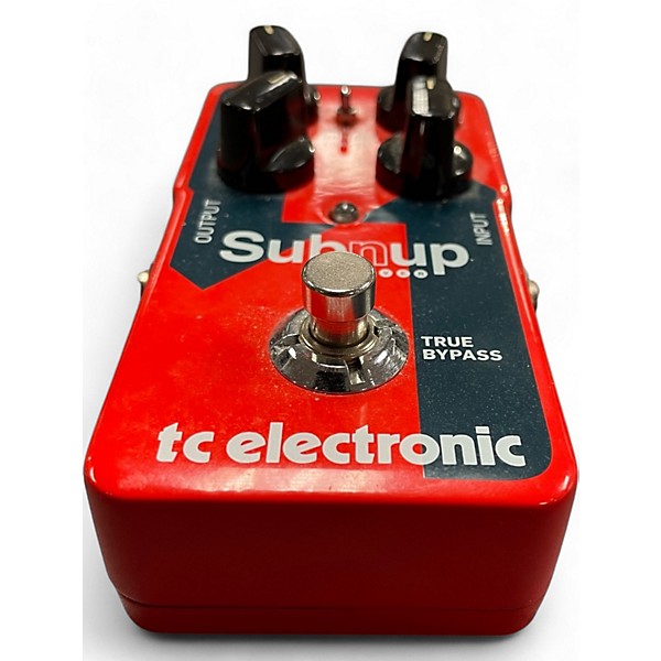 Used TC Electronic Sub N Up Octaver Effect Pedal