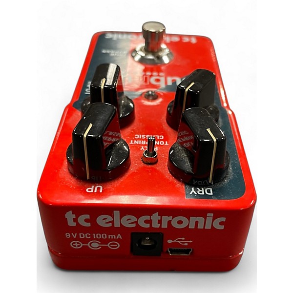 Used TC Electronic Sub N Up Octaver Effect Pedal