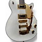 Used Gretsch Guitars Pristine Jet White Solid Body Electric Guitar