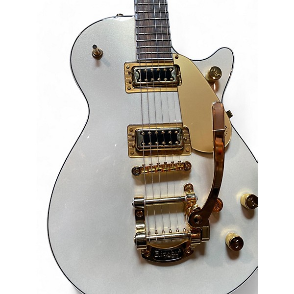 Used Gretsch Guitars Pristine Jet White Solid Body Electric Guitar