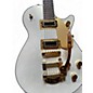 Used Gretsch Guitars Pristine Jet White Solid Body Electric Guitar