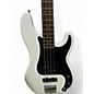 Used Squier Affinity Precision Bass Olympic White Electric Bass Guitar