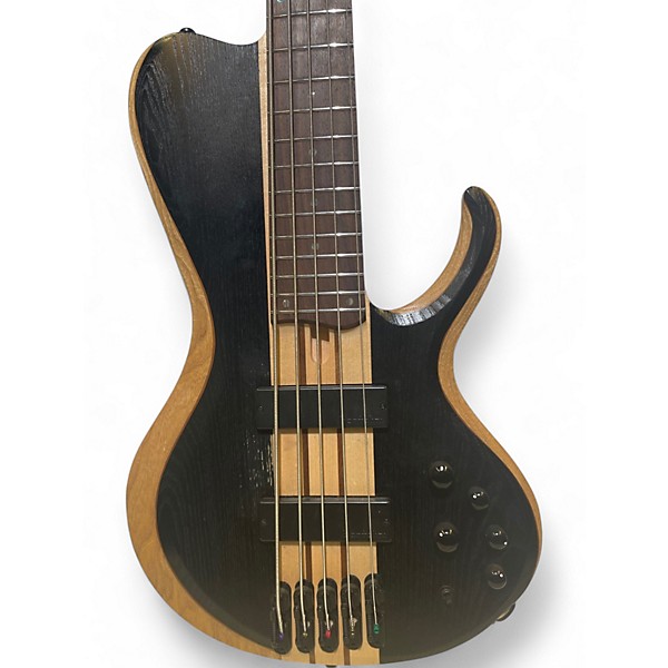 Used Ibanez btb865sc Black Electric Bass Guitar